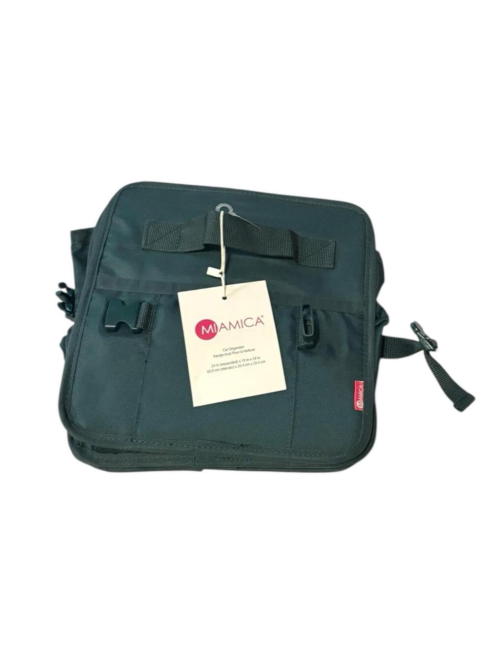 NWT Miamica Car Organizer Green 10 x 10 x 24 DurableCollapsible BNIB
